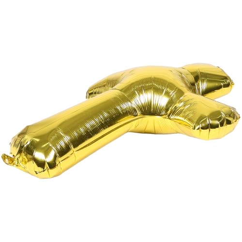 Milisten Kreuzballon Babyparty-Dekorationen, Luftballons Kreuzförmige Luftballons Partydekorationen Ballondekorationen für die Babyparty Ballon für die Dekoration Aluminiumfolie Golden Milisten Kreuzballon Babyparty-Dekorationen, Luftballons Kreuzförmige Luftballons Partydekorationen Ballondekorationen für die Babyparty Ballon für die Dekoration Aluminiumfolie Golden von Milisten
