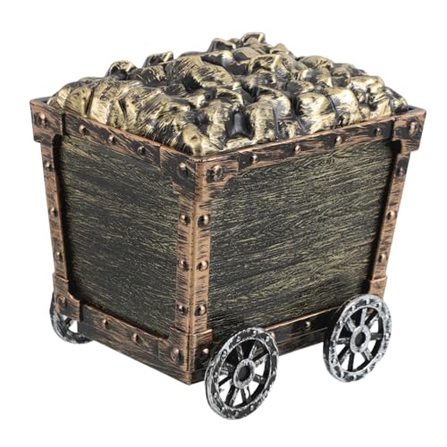 Milisten Mineralienauto Mini Schatztruhe Spielzeugauto Aufbewahrung Spielzeugauto Organizer Schatztruhe Für Bergbauwagen Auto Aufbewahrungsbehälter Aufbewahrungskiste von Milisten