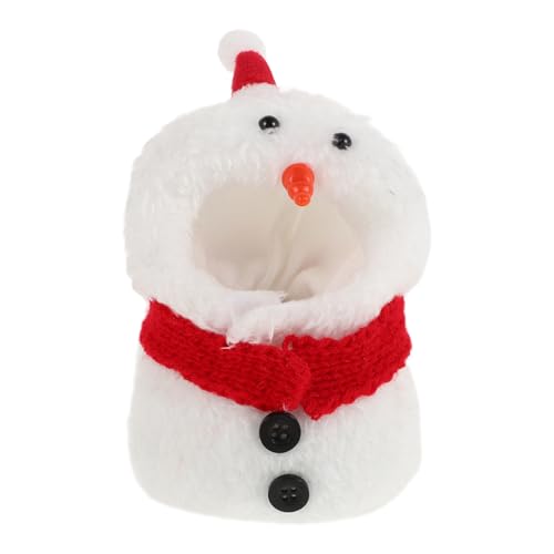 Milisten Miniatur Puppenkleidung Weihnachtsset Schneemann Hut Schal Bastelmaterial Zierkleidung Winzige Kleidung Für Puppen Anziehsachen Für Weihnachtsdekoration von Milisten