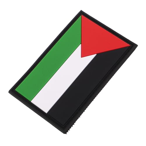 Milisten Palästina -abzeichen Gesticktes Abzeichen Patch-rucksack Pvc-patch Aufnäher Für Rucksack Palästina-abzeichen Gestickter Abzeichenaufnäher Palästina-patch Pvc von Milisten