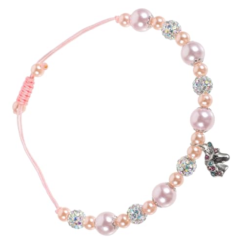 Milisten Perlenarmband Zartes Damenarmband Mit Einhorn Charm Verschleißfestes Handgelenk Armband Stilvolles Accessoire Für Frauen Für Besondere Anlässe von Milisten