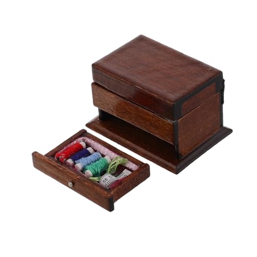 Milisten Puppenhaus Nähkasten Miniatur Hauszubehör Miniatur Boxen DIY Miniatur Puppenhaus Kit Nähen Puppenhaus Zubehör Und Möbel Puppenhaus Schlafzimmermöbel Holz Milisten Puppenhaus Nähkasten Miniatur Hauszubehör Miniatur Boxen DIY Miniatur Puppenhaus Kit Nähen Puppenhaus Zubehör Und Möbel Puppenhaus Schlafzimmermöbel Holz von Milisten