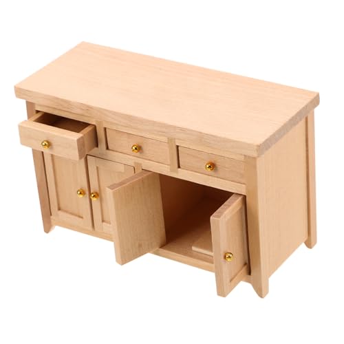 Milisten Puppenhausmöbel Mikroszene-Möbelornamente Schrankornament Miniatur-Kommode Mini-Puppenhausschrank Miniatur -Schlafzimmermöbel Mini Möbel -Holzschubladen hölzern Beige Milisten Puppenhausmöbel Mikroszene-Möbelornamente Schrankornament Miniatur-Kommode Mini-Puppenhausschrank Miniatur -Schlafzimmermöbel Mini Möbel -Holzschubladen hölzern Beige von Milisten