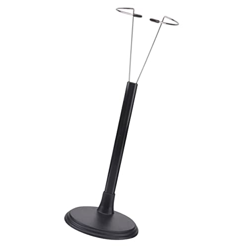 Milisten Puppenständer Schwarz Stabile Puppenhalterung Für Kinderpuppen Display Rack Mit Rutschfester Basis Und Kratzfreiem Design von Milisten