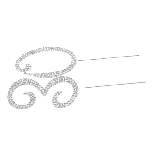 Milisten Silberner Party Cake Topper mit Funkelnden Strasssteinen Elegante Kuchen Dekoration für Geburtstag und Jubiläum Einfach Einzufügen Vielseitig für Feierlichkeiten und Hochzeiten Milisten Silberner Party Cake Topper mit Funkelnden Strasssteinen Elegante Kuchen Dekoration für Geburtstag und Jubiläum Einfach Einzufügen Vielseitig für Feierlichkeiten und Hochzeiten von Milisten