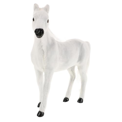Milisten Simulationspferd Modellpferd Mini Pferdefiguren Actionfigur Pferdefigur Pferdestatue Pferde Plüschstoff Weiß Milisten Simulationspferd Modellpferd Mini Pferdefiguren Actionfigur Pferdefigur Pferdestatue Pferde Plüschstoff Weiß von Milisten