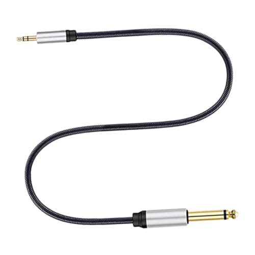 Milisten Stereo Audio Kabel Trs für Gitarren Robustes Vergoldetes Audiokabel für Mixer und Musikanlagen Vielseitig Einsetzbar und Optimierte Klangübertragung von Milisten