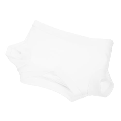 Milisten Teddybär-Kleidung Sublimations-Hoodies T-Shirt selber Machen Kleidung für Actionfiguren DIY-Puppen-T-Shirt Kleidung für Plüschtiere ausgestopfte Plüschtiere Bären-Shirt Stoff Weiß von Milisten