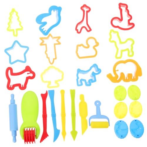 Milisten Teiliges DIY Knete Werkzeug Set Bunte Knetformen und Modellierwerkzeuge für Kleinkinder Fördert Kreativität Feinmotorik und Farberkennung für Kindergarten und Milisten Teiliges DIY Knete Werkzeug Set Bunte Knetformen und Modellierwerkzeuge für Kleinkinder Fördert Kreativität Feinmotorik und Farberkennung für Kindergarten und von Milisten