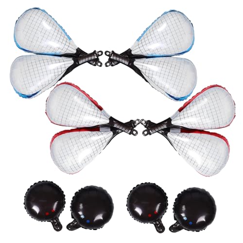 Milisten Aufblasbare Tennisballon-requisiten Tennisschläger-ballon Und Ballons Für Sportthemen-partys Langlebige Für Geburtstagsparty-dekorationen Innen Und Außenveranstaltungen Milisten Aufblasbare Tennisballon-requisiten Tennisschläger-ballon Und Ballons Für Sportthemen-partys Langlebige Für Geburtstagsparty-dekorationen Innen Und Außenveranstaltungen von Milisten