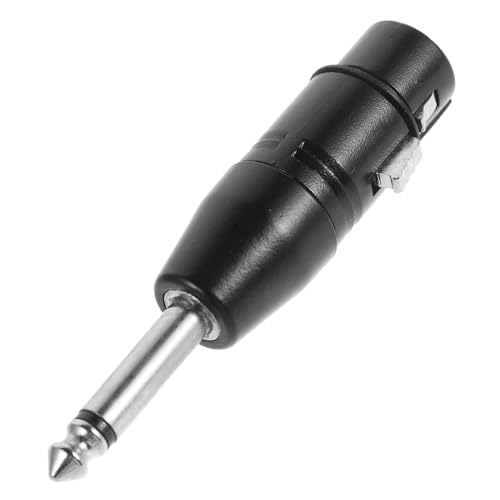 Milisten Tragbarer Stecker Xlr Buchse Stabiler Audio Adapter aus Kristallklare Klangübertragung Vielseitig Einsetzbar für Mikrofone und Audiogeräte von Milisten