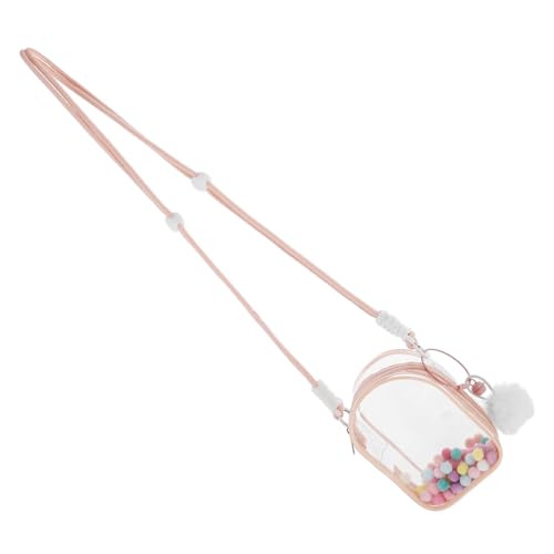Milisten Transparente Figuren Aufbewahrungstasche mit Schultergurt für Sichere Lagerung von Puppen Hohe Langlebig und Leicht zu Reinigen Rosa mit Glocke und Milisten Transparente Figuren Aufbewahrungstasche mit Schultergurt für Sichere Lagerung von Puppen Hohe Langlebig und Leicht zu Reinigen Rosa mit Glocke und von Milisten