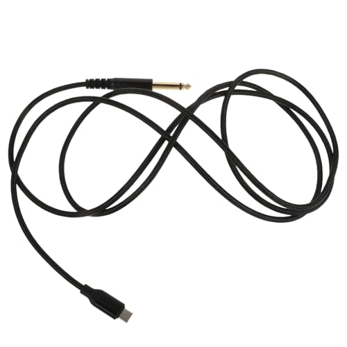 Milisten USB Type C zu Gitarrenkabel mit Eingebautem Chip Audioaufnahme Kabel für Gitarre Plug And Play Tragbar und Robust für Musikliebhaber von Milisten