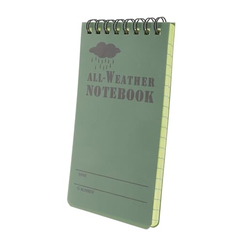 Milisten Wasserdichte klebrige Noten Kleines Notizbuch kleiner Spulennotizblock ästhetisches notizbuch Notizblock für Studenten akademisches Notizbuch Papier Green Milisten Wasserdichte klebrige Noten Kleines Notizbuch kleiner Spulennotizblock ästhetisches notizbuch Notizblock für Studenten akademisches Notizbuch Papier Green von Milisten