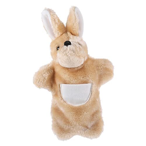 Milisten Weiche Kuscheltier Handpuppe für Plüschstoff Leicht und Tragbar für Interaktives Rollenspiel und Frühe Bildung Fördert Kreativität und Eltern Junge Mädchen Kommunikation von Milisten
