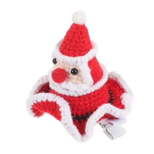 Milisten Weihnachtliche Top Hat Haarspange aus Baumwollgarn Dekorative Barrette Kleine Weihnachtsmütze Haarschmuck für Mädchen für Festtage Karneval und Cosplay Milisten Weihnachtliche Top Hat Haarspange aus Baumwollgarn Dekorative Barrette Kleine Weihnachtsmütze Haarschmuck für Mädchen für Festtage Karneval und Cosplay von Milisten