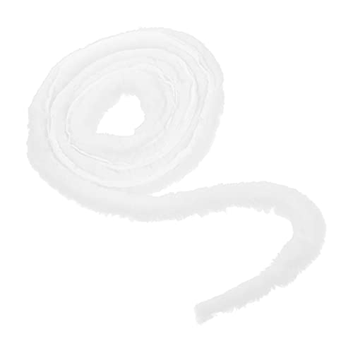 Milisten Weihnachts-Kunstfell-Band, Stoff-Rolle, Kunstfell, für Weihnachtsbaum, Girlanden, Kostüm, Material Milisten Weihnachts-Kunstfell-Band, Stoff-Rolle, Kunstfell, für Weihnachtsbaum, Girlanden, Kostüm, Material von Milisten