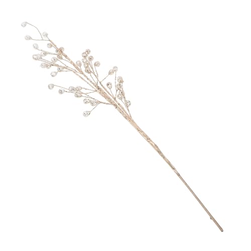 Milisten Weihnachtsbaumrohr Künstliche Baumzweige Gefälschte Baumzweige Künstliche Blumenaccessoires Blumenaccessoires Für Blumensträuße Blumensträuße Künstliche Accessoires Acryl von Milisten