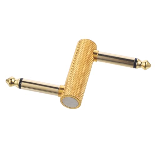 Milisten Z Shaped Gitarren Pedal Adapter Robuster Effektpedal Koppler für Nahtlose Audioübertragung Kompatibel mit Gitarrenpedalen Installieren Stilvolles Design für Amateure und Profis von Milisten