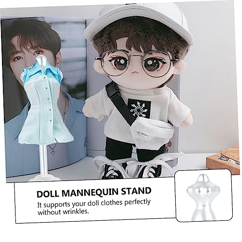 Milisten Zinklegierung Puppenständer Miniatur Mannequin Modellständer für Puppenkleider Stabiles Design Faltenfreie Kleiderpräsentation für Puppenhaus Dekoration und Kinderspielzeug Milisten Zinklegierung Puppenständer Miniatur Mannequin Modellständer für Puppenkleider Stabiles Design Faltenfreie Kleiderpräsentation für Puppenhaus Dekoration und Kinderspielzeug von Milisten