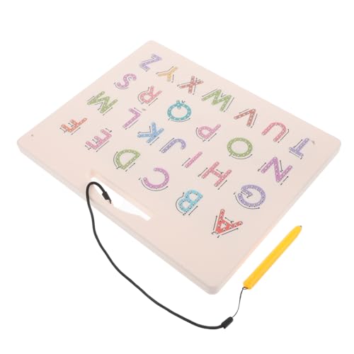 Milisten magnetische Schreibtafel pädagogische Schreibtafel Doodle Zeichenbrett STEM -Schreibspielzeug Schreiben von Montessori Toys magnetisches Zeichenbrett magnetische Maltafeln Plastik von Milisten