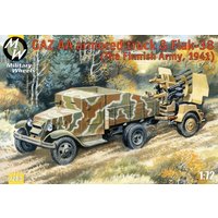 GAZ AA armored car truck & Flak-38, Fin von Military Wheels