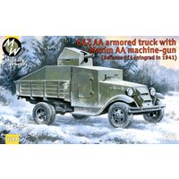 GAZ AA armored truck with Maxim AA gun GAZ AA armored truck with Maxim AA gun von Military Wheels