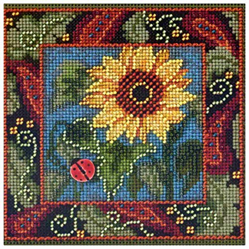 Kreuzstich-Set Sonnenblumen. von Mill Hill