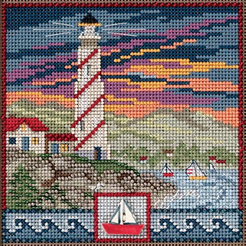 Lighthouse Beaded Counted Cross Stitch Kit Mill Hill 2017 Buttons Beads Spring MH141714 Lighthouse Beaded Counted Cross Stitch Kit Mill Hill 2017 Buttons Beads Spring MH141714 von Mill Hill