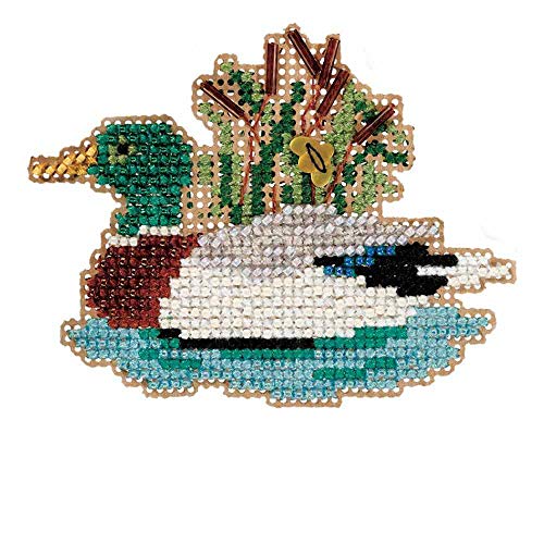 Mallard Beaded Counted Cross Stitch Ornament Kit Mill Hill 2010 Autumn Harvest MH18-0206 by Mill Hill Mallard Beaded Counted Cross Stitch Ornament Kit Mill Hill 2010 Autumn Harvest MH18-0206 by Mill Hill von Mill Hill