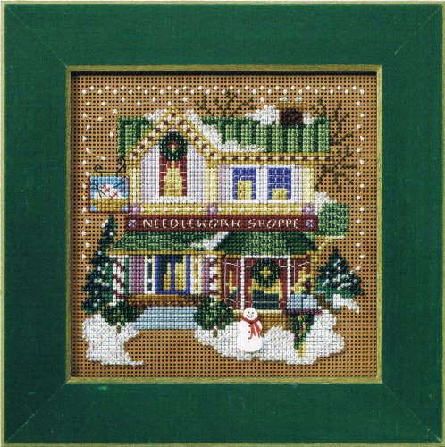 Needlework Shop - Christmas Village - Cross Stitch Kit von Mill Hill