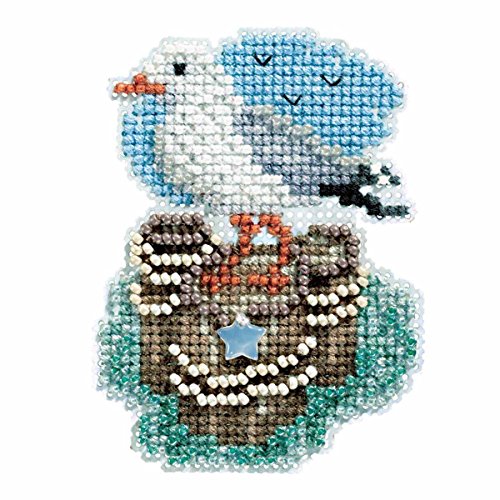 Seagull Beaded Counted Cross Stitch Ornament Kit Mill Hill 2017 Spring Bouquet MH181716 Seagull Beaded Counted Cross Stitch Ornament Kit Mill Hill 2017 Spring Bouquet MH181716 von Mill Hill