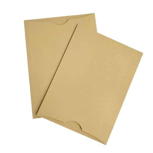 MillaSaw Celemony Hochzeitseinladungskarte, robust, mit Umschlag, 20 Sets (Champagner) von MillaSaw
