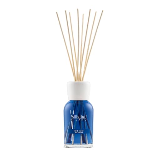 Millefiori 7DDCW Cold Water Raumduft Diffuser 250 ml Natural inklusive Stäbchen, Glas, Blau, 7.8 x 30.9 x 7.3 cm Millefiori 7DDCW Cold Water Raumduft Diffuser 250 ml Natural inklusive Stäbchen, Glas, Blau, 7.8 x 30.9 x 7.3 cm von Millefiori