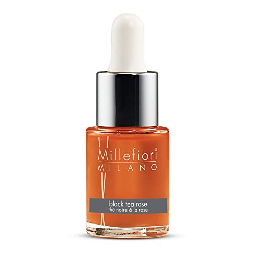 Millefiori Milano Duftöl Wasserlöslicher Duft mit der Duftnote Black Tea Rose 15ml, 7FIBT Millefiori Milano Duftöl Wasserlöslicher Duft mit der Duftnote Black Tea Rose 15ml, 7FIBT von Millefiori