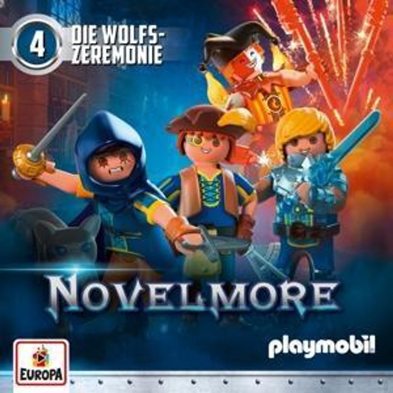 Novelmore: Die Wolfs-Zeremonie, 1 Audio-Cd,1 Audio-Cd - Playmobil Hörspiele, PLAYMOBIL Hörspiele (Hörbuch) von Miller Sonstiges Wortprogramm