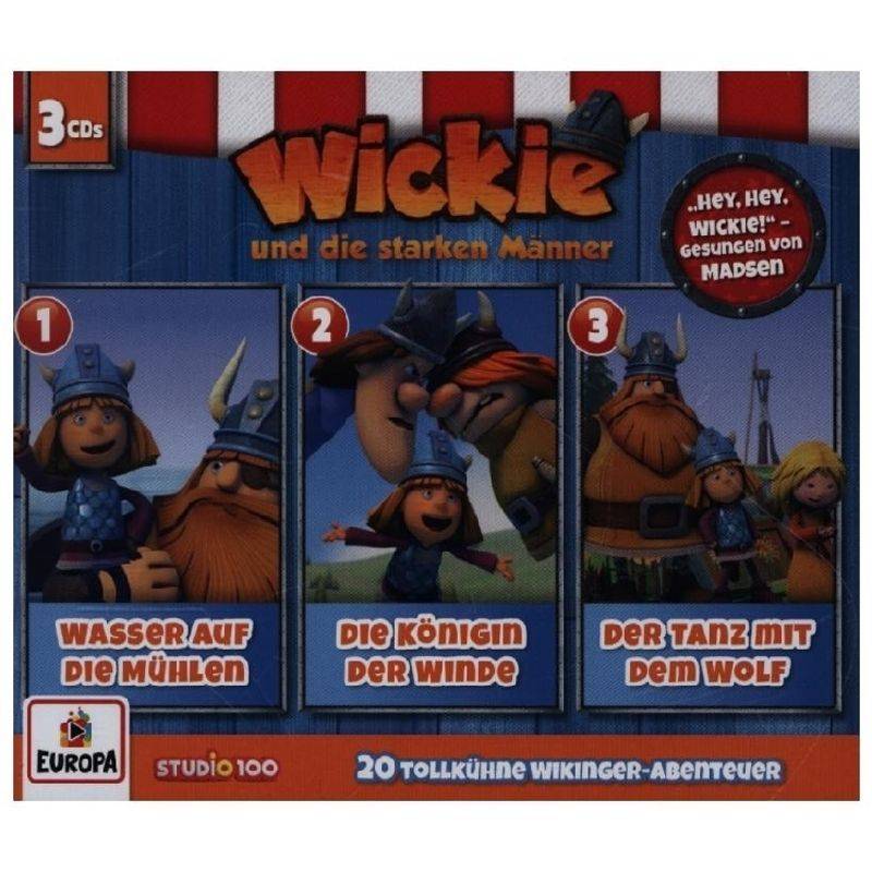 Wickie (Cgi) - Box.1 - Wickie (Cgi) - 3Er Box.Box.1,3 Audio-Cd - Wickie (Hörbuch) von Miller Sonstiges Wortprogramm