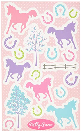 Milly Green MG1179 Sticker, verspielte Ponys, Mehrfarbig, Einheitsgröße Milly Green MG1179 Sticker, verspielte Ponys, Mehrfarbig, Einheitsgröße von Milly Green
