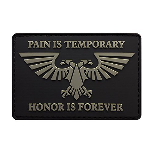 Imperial Aquila Honor is Forever Morale Patch (3,0 x 2,0 x 3D-PVC Gummi) von Miltacusa