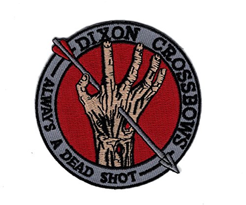 Walking Dead Dixon Crossbows Aufnäher zum Aufbügeln, 7,6 cm von Miltacusa