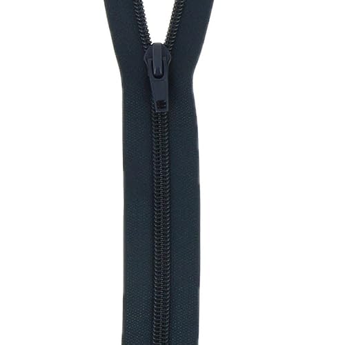 Reißverschluss aus Nylon, offenes Ende, 40 cm, Anthrazit Reißverschluss aus Nylon, offenes Ende, 40 cm, Anthrazit von Milward Zips