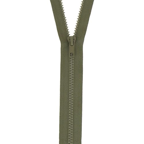 Reißverschluss mit offenem Ende, 35 cm, Moos von Milward Zips