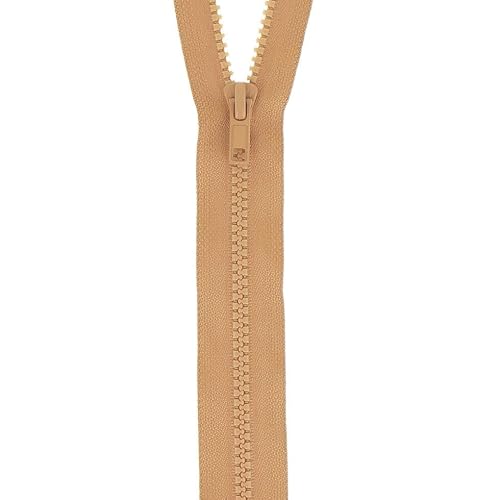 Reißverschluss mit offenem Ende, 45 cm, Altgold von Milward Zips