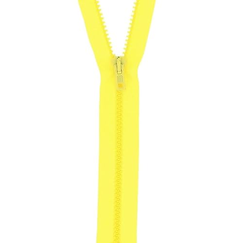 Reißverschluss mit offenem Ende, 75 cm, Sonnenschein von Milward Zips