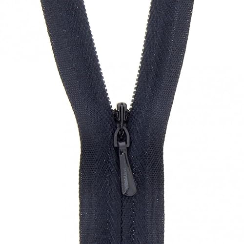 Verdeckter Reißverschluss, geschlossenes Ende, 40 cm, dunkelmarineblau Verdeckter Reißverschluss, geschlossenes Ende, 40 cm, dunkelmarineblau von Milward Zips