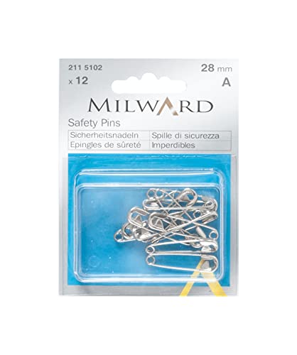 Milward 2115102 Hartkurzwaren, Hardened Steel, silber, 1 Pack von Milward