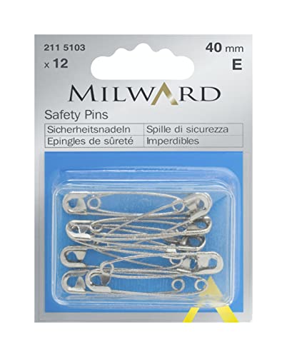 Milward 2115103 Hartkurzwaren, Hardened Steel, silber, 1 Pack von Milward