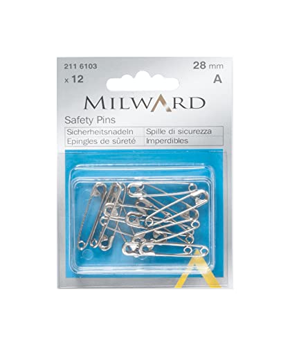Milward 2116103 Hartkurzwaren, Steel, silber, 1 Pack von Milward