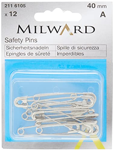 Milward 2116105 Hartkurzwaren, Steel, silber, 1 Pack von Milward