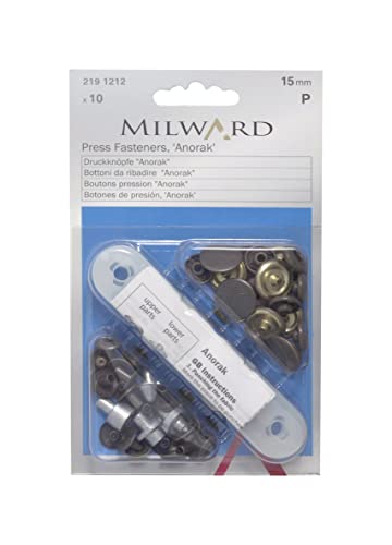 Milward 2191212 Hartkurzwaren, Brass, antik, 15 mm von Milward
